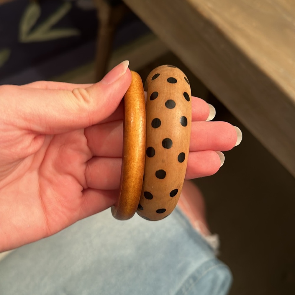 Wood bracelets